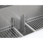 GGM Gastro SAG147END 368L 240W Mesa de Refrigeración Premium Acero Inoxidable - Imagen 4