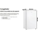 Infiniton CL-92L8WEV 88L Frigorífico 1 Puerta - Imagen 3