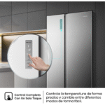 Hisense RS677N4BIE 519L Frigorífico Americano No Frost Inox - Imagen 4