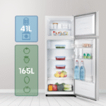 Hisense RT267D4AWE 206L Frigorífico 2 Puertas Blanco - Imagen 5